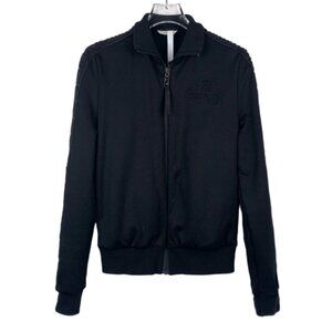 Fendi Black Zip-Up Sports Jacket